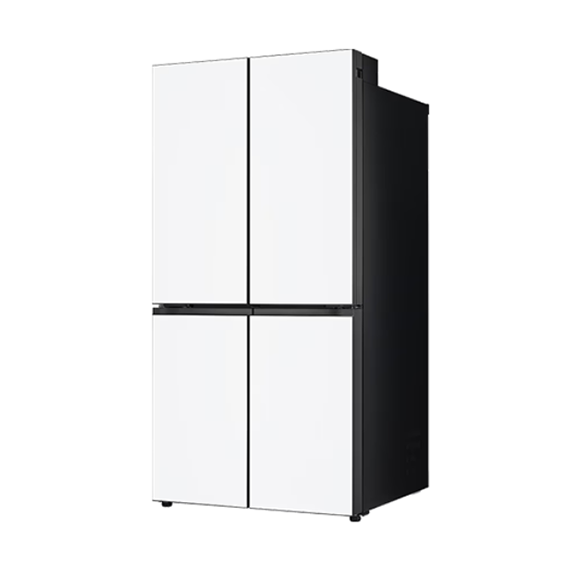 LG 디오스 오브제컬렉션 STEM 냉장고 퓨어프레시 글라스 854L 화이트 (프리미엄케어)