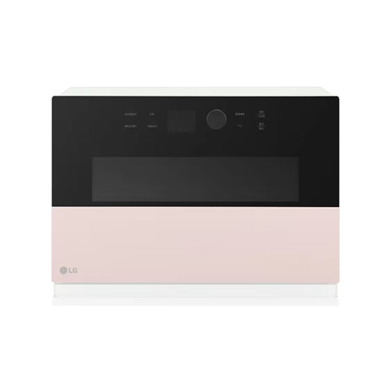 LG 디오스 오브제컬렉션 광파오븐레인지 32L 트리플광파쿡+스팀 카밍 핑크