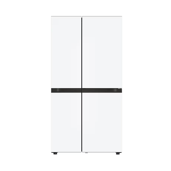 LG 디오스 오브제컬렉션 냉장고 양문형 퓨어프레쉬 652L 에센스화이트 (메탈) (프리미엄 케어)