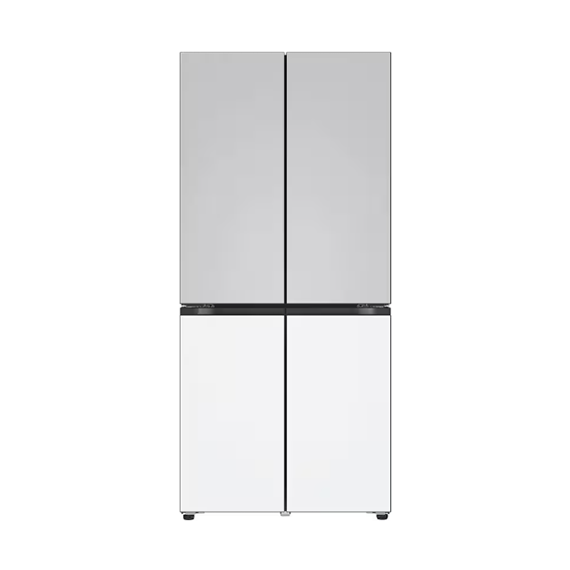 LG 상냉장 냉장고 Fit&Max 504L 그레이 (메탈) (스탠다드 케어)