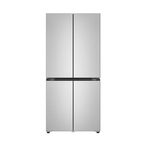 LG 상냉장 냉장고 Fit&Max 504L 실버 (스테인리스) (스탠다드 케어)