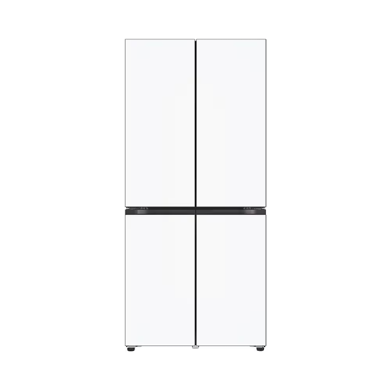 LG 상냉장 냉장고 Fit&Max 613L 에센스화이트 (글라스) (스탠다드 케어)