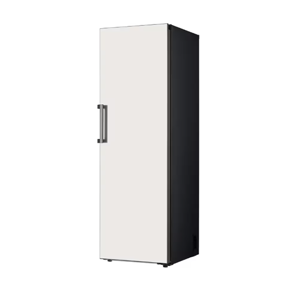 LG 오브제컬렉션 컨버터블 냉장전용고 384L 베이지 (글라스) (스탠다드 케어)